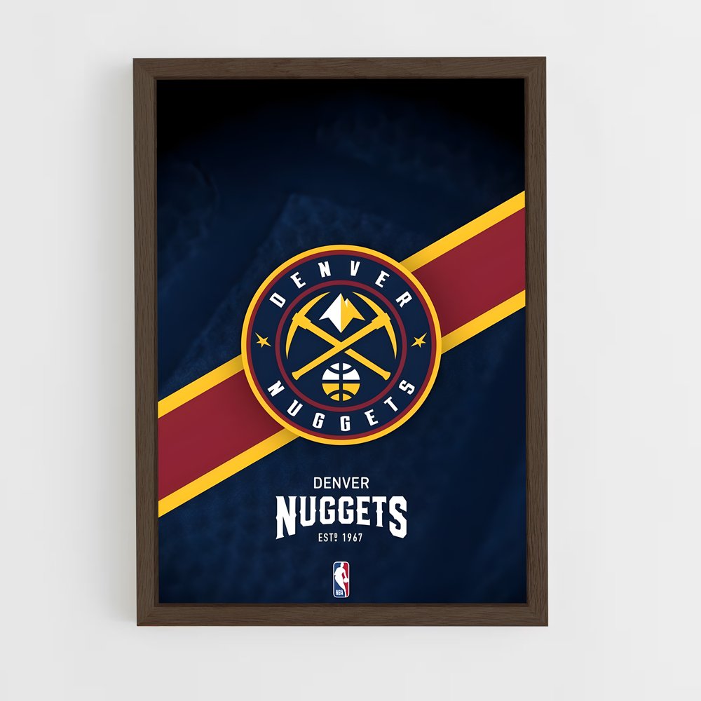 Poster Denver nuggets – affiche Basketball (vue 5)